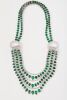 AN EMERALD AND DIAMOND NECKLACE - 6