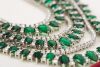 AN EMERALD AND DIAMOND NECKLACE - 4