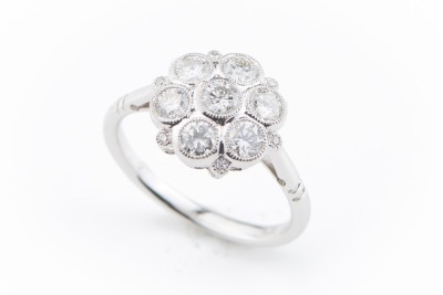 A DIAMOND DRESS RING