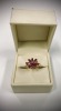 A RUBY AND DIAMOND DRESS RING - 2