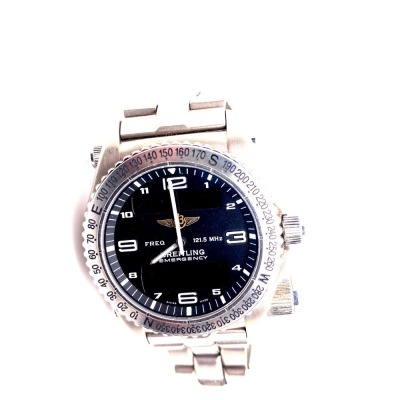 A BREITLING EMERGENCY WRISTWATCH