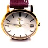 AN OMEGA GOLD WRISTWATCH - 3