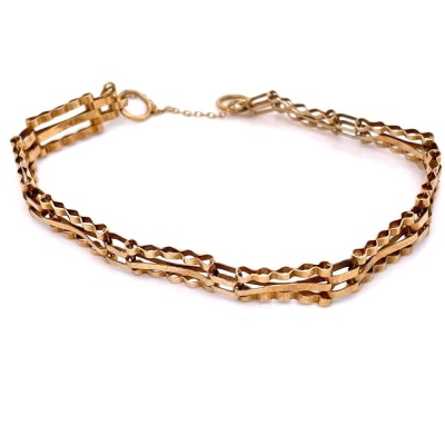 A GOLD BRACELET A/F