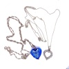 TWO HEART PENDANT NECKLACES - 2