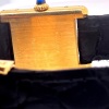 A LADIES CARTIER TANK GOLD WRISTWATCH - 9