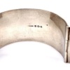 AN ART DECO HINGED BANGLE - 2