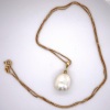 A KESHI PEARL PENDANT NECKLACE - 3