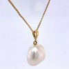 A KESHI PEARL PENDANT NECKLACE - 2