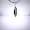 A SMOKEY QUARTZ PENDANT NECKLACE BY BREUNING - 4