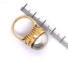 AN ANTIQUE PEARL RING - 3
