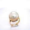 AN ANTIQUE PEARL RING - 4