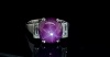 A FINE BURMESE STAR RUBY AND DIAMOND RING