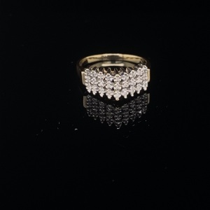 A DIAMOND DRESS RING