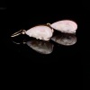 A PAIR OF ANTIQUE CAMEO EARRINGS - 8