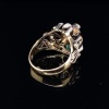 A MULTI GEM SET PRINCESS RING - 2