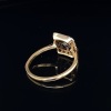 A RING MOUNT IN GOLD - 2