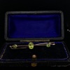 ANTIQUE GEM SET BROOCH - 3