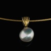 A SOUTH SEA PEARL PENDANT NECKLACE BY LINNEYS - 2