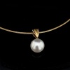 A SOUTH SEA PEARL PENDANT NECKLACE BY LINNEYS - 4