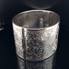 A VICTORIAN SILVER BANGLE - 2