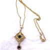 AN EDWARDIAN PENDANT NECKLACE - 2