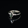A SAPPHIRE AND DIAMOND RING - 4