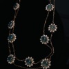 A JADE AND PEARL NECKLACE - 3