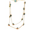 A JADE AND PEARL NECKLACE - 5