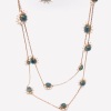 A JADE AND PEARL NECKLACE - 8