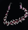 AN IMPRESSIVE RED SPINEL AND DIAMOND BRACELET