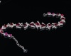 AN IMPRESSIVE RED SPINEL AND DIAMOND BRACELET - 6