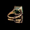 AN EMERALD AND DIAMOND RING - 4