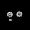 A PAIR OF MOISSANITE STUD EARRINGS