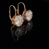 A PAIR OF MOISSANITE EARRINGS - 2