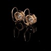 A PAIR OF MOISSANITE EARRINGS - 4