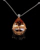 A MORGANITE AND DIAMOND PENDANT NECKLACE - 3