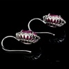 A PAIR OF RUBY AND DIAMOND EARRINGS - 4