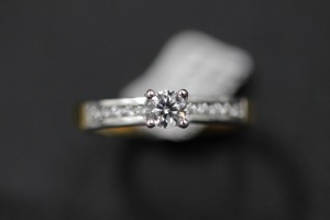 A DIAMOND RING