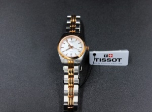 A LADIES TISSOT PR 100 WRISTWATCH