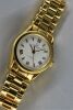 A LADIES OMEGA MAISON FONDEE EN 1848 GOLD WRISTWATCH - 2