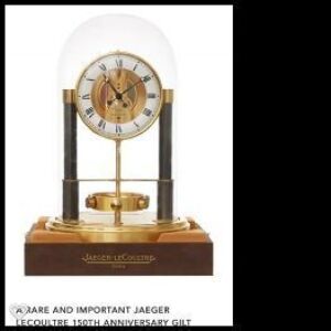A RARE LIMITED EDITION JAEGER-LECOULTRE ATOMS CLOCK A/F 