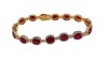 A RUBY AND DIAMOND BRACELET - 3