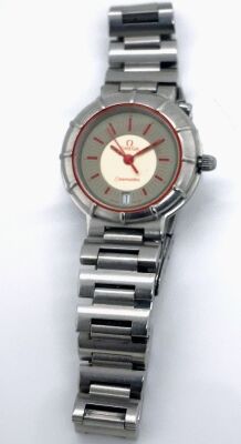 A LADIES OMEGA SEAMASTER WRISTWATCH