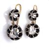 A PAIR OF ANTIQUE RUSSIAN DIAMOND EARRINGS - 3