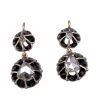 A PAIR OF ANTIQUE RUSSIAN DIAMOND EARRINGS - 4