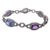 AN IMPRESSIVE UNHEATED CEYLON SAPPHIRE AND DIAMOND BRACELET - 5