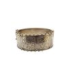 A VICTORIAN ENGRAVED SILVER BANGLE