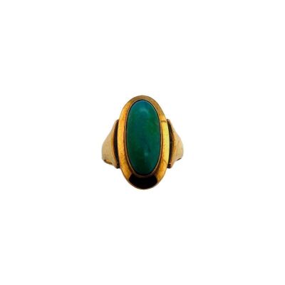 A VINTAGE TURQUOISE RING
