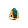 A VINTAGE TURQUOISE RING - 2