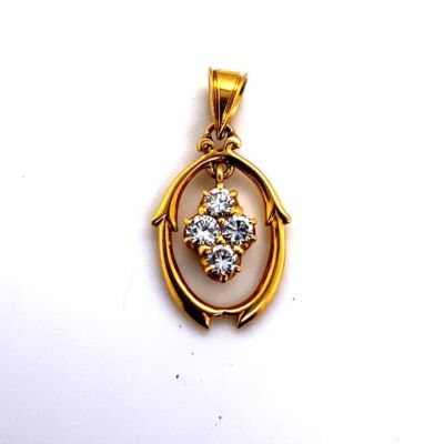 A DIAMOND PENDANT